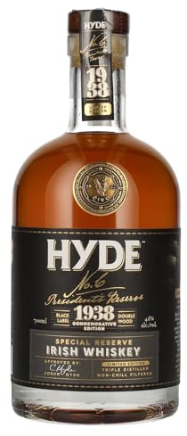Hyde No.6 The President Reserve 1938 Irish Whisky Edition Limitee 700 ml