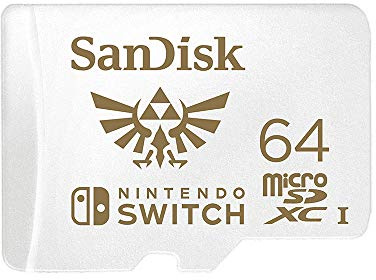SanDisk microSDXC UHS-I card for Nintendo Switch 64GB - Nintendo licensed Product, Black
