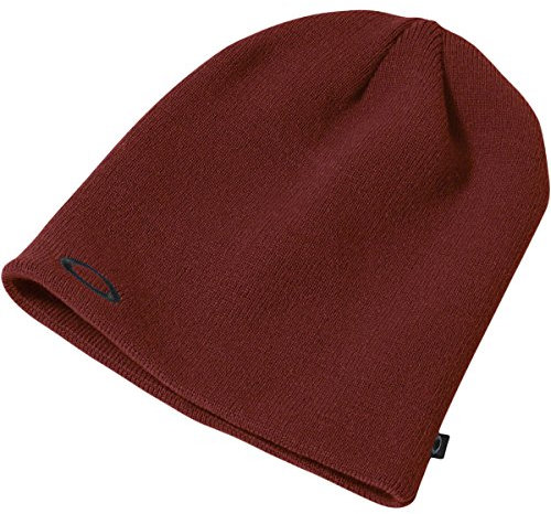 Oakley Herren FINE Knit Beanie, Iron Red, One Size