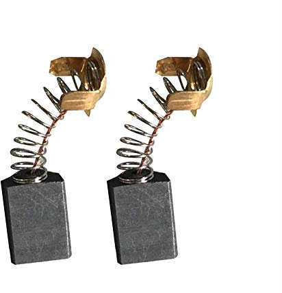 TopHomer Lot de 10 Balais de Charbon pour Moteurs Électriques - 7 Tailles au Choix | Compatible Perceuse, Meuleuse, Scie, 043# (7 * 11 * 18MM)