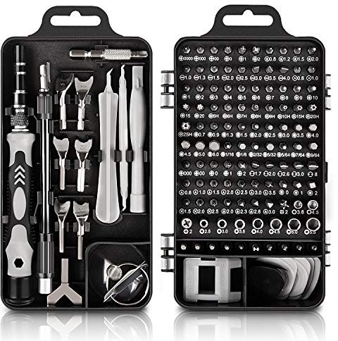 Kuptone Feinmechaniker - 135 in 1 Mini Schraubendreher Set, Werkzeug Set, Torx Bit Präzision mit Flexibler Welle für iPhone Laptop Spielzeug Uhren Kamera Brillen
