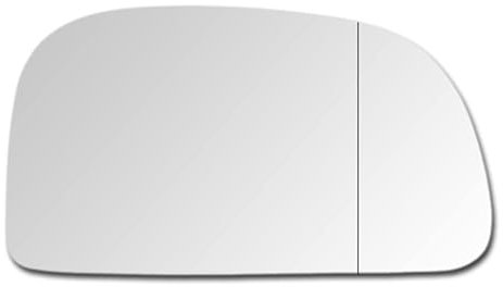 Spiegelglas zum Kleben Ersatzspiegelglas Außenspiegel Rechts Asphärisch passend für MITSUBISHI SPACE STAR 1998-2004