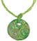 Venetiaurum - Damen-Halskette mit Medaille aus Original-Muranoglas und Silber 925 - Schmuck “Made in Italy” zertifiziert.