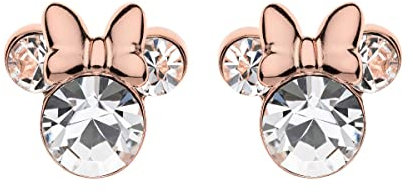 Disney Mädchen-Kinderohrring 925er Silber 1 Kristall One Size 88407113