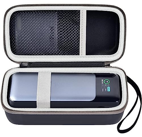 Case Compatible with Anker 737/ 735/ 736/ 747/ 717 USB-C Portable Charger Power Bank, Fast Foldable Wall PowerBank Bag for GaN Prime Nano II AC Adapter, Powercore Pocket for lights Cable - Box Only