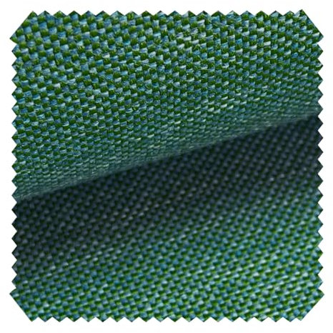 novely® COLORADO SUN CONTROL B04 UV++ - Sanitized® Olefin Outdoor-Stoff - Wetterfester Mélange Möbelstoff - Pflegeleichte Meterware 1 lfm Farbe: 38 Petrol Grün