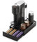 SpaceAid Bamboo Coffee Pod Holder Drawer Storage for Nespresso Vertuo Capsule, Pods Holder Organizer Tray for Nespresso Vertuo Holders, Compatible with 40 Big or 56 Small Vertuoline Pods (Black)