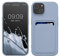 kwmobile Handyhülle kompatibel mit iPhone 15 Hülle - Handy Cover mit Fach für Karten - in Lavendel
