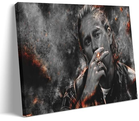 EVMILA JAX-TELLER-SOA Poster, dekoratives Gemälde, Leinwand, Wandposter und Kunstdruck, modernes Familienschlafzimmer-Dekor-Poster, 60 x 90 cm
