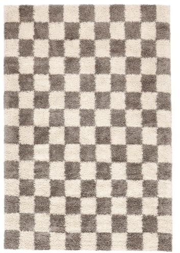 RugVista Chessie - Greige/Naturweiß Teppich 200x300 Moderner Teppich