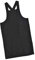 JISADER Delantal de pintura Delantal de taller Delantal de chef multiusos suave y cómodo Delantal de cocina Espalda cruzada para jardinería Carpintería, negro