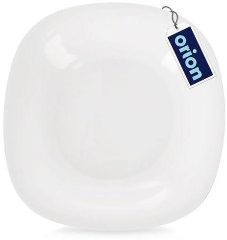 orion group Luna - Plato hondo (cristal, 21 cm, 500 ml)