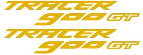 Adesivo per moto Per Yamaha Tracer 900 GT Tracer 900GT 2019 2020-2022 Autoadesivi Del Motociclo Decalcomania Accessori (Color : Gold)