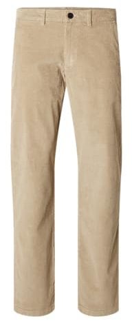 SELECTED HOMME Male Straight Leg Hose Cord