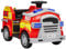 AIYAPLAY Ride on Fire Truck, 12V Kids Electric Car with Sirens, Flashing Lights, Firefighting Tools, Music, Horn, Slow Start, Gift for Boys and Girls, Red