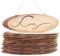 KEILEOHO 12 Stück Oval Holzscheiben 30 cm, Ovale Baumscheiben Deko, 10-12 cm Breit Unvollendete Holzscheiben zum Basteln Naturholzscheiben für DIY Handwerk