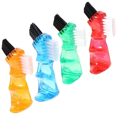 Healeved 12stücke Doppelkopf Prothesenbürsten Ergonomische Reinigungsbürsten Für Zahnersatz Retainer Und Gebisspflege
