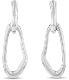 Calvin Klein Hängende Ohrringe für Damen Kollektion CK STATEMENT LINKS aus Edelstahl - 35000749