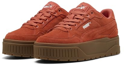 PUMA Damen Karmen II Idol Suede Sneakers 38, Amarena Orange