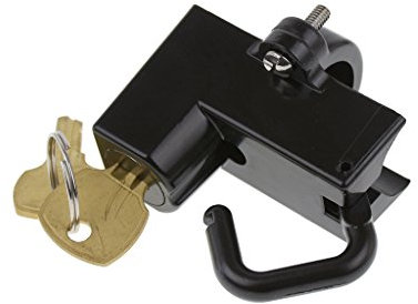 HDBUBALUS Set di Lucchetti per Casco Universale Adatto per Motociclette con Tubo Da 22 Mm 7/8 