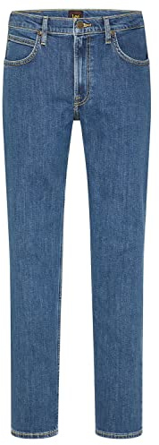 LEE - Jeans Herren - Classic Straight Fit - Brooklyn - Blau Schwarz