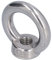Fafeicy 10 Stück Ringmutter, Edelstahl-Hubmutter, Schwerlast-Ringschrauben für Marine, Maschinenbaukrane, Metallurgie, Eisenbahnverladung(M4), Nuss