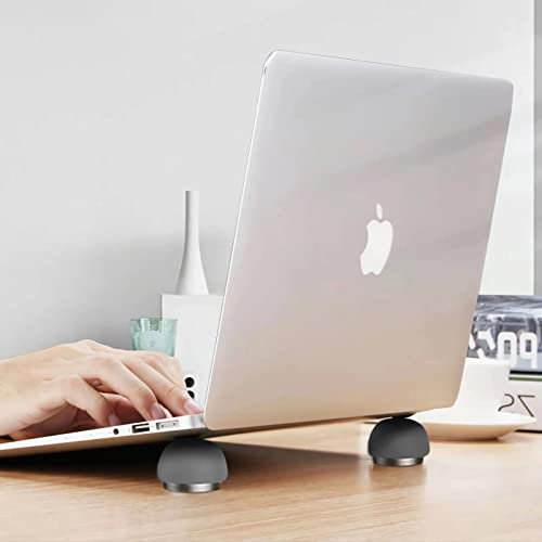 Laptop Cooling Stand,Ergonomic Laptop Cooling Pad Small Invisible Cooler Ball Portable Magnetic Laptop Cooler Stand for Computer