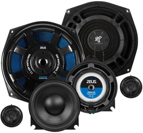 Hifonics ZSB-8.3C | 3 Wege Teil-Aktiv Lautsprecher System passend für viele BMW Modelle