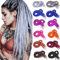 Generic 22 Double Ended Dreadlocks Extensions 15 Stränge/Pack Dunkelrot Handmade Wolle Dreadlocks Hip-Hop Reggae Braid in Dreads
