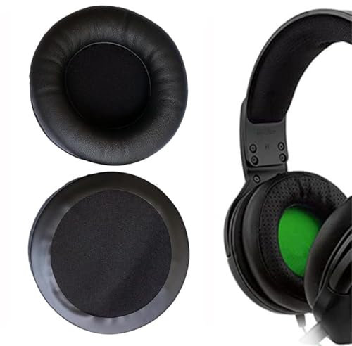 V-MOTA Ohrpolster kompatibel mit PDP Gaming LVL50 kabelgebundenem Stereo-Gaming-Headset, Ersatz-Ohrpolster, Reparaturteile (1 Paar) (grün)