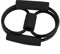 Widerstandsband Yoga Stretch Strap Widerstandsband, 8-Form Expander Widerstandstrainingsbänder Trainingsseil Tube Workout Fitness Übung Yoga StretchbandWiderstandsbänder (Black)