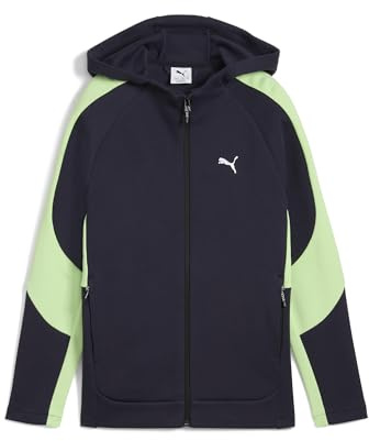 Puma Jungen Evostripe Full-Zip Hoodie Dk B Sweatjacken (1er Pack)