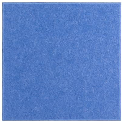 AOOUNGM Akustische Paneele 18 Stücke,Polyester-Faser Schallschutzplatten,30 x 30 cm Tapete Selbstklebend Akustische Paneele,Wandpolster Akustische Paneele für Heimstudio,Blau