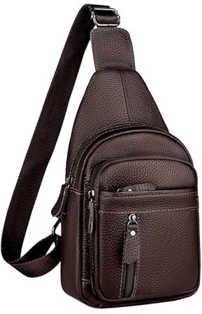 Brusttasche, großer Rucksack, lässige Umhängetasche, Umhängetasche, vielseitige Tasche Taschen Schule Günstig (BW1, One Size)