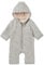 Hofbrucker® PREMIUM WOLL WALKOVERALLl | AUS 100% Merino Schurwolle mit Reißverschluss | Weicher Strapazierfähiger Walk-Anzug für Kleinkind & Baby | Für Herbst Winter & Frühling (Grau Melange, 62-68)