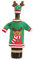 bnsggl Weihnachten Flasche Abdeckung Pullover Gestrickte Set Jahr Party Abendessen Tisch Champagner Flasche Dekorationen