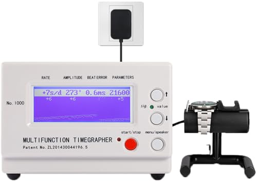 ylpddmm NO. 1000/NO.1900,Zeitwaage, Chronokomparator, Uhr Timing Maschine Multifunktions-Tester Werkzeug,Timegrapher Multifunktionsuhr,NO.1000