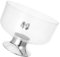 AUTSUPPL Elegant Tall Fruit Bowl with Pedestal and Holes on The Bottom 23cm Deep Large Capacity for Desserts Kitchen Decor Acrylic