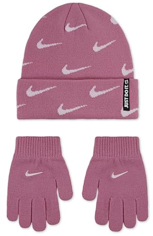 Nike Unisex Kinder Cap Swoosh Repeat Beanie Set