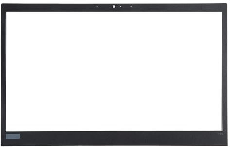 Klaisy Notebook-Display-Rand-Aufkleber mit selbstklebender Einfassung, Zierleiste für einzelne Webcam-Aussparung