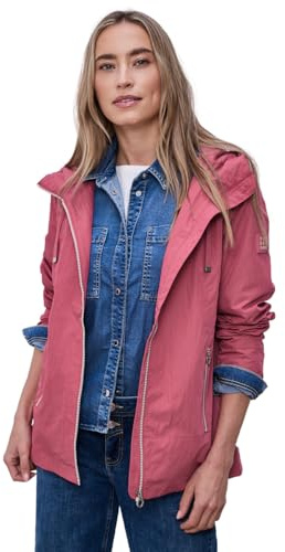 Street One Damen Jacke mit Kapuze und Zipper