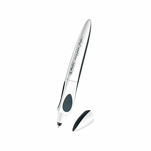 Herlitz 11378809 schwarz 1pièce (S) Tintenroller – Tintenroller (schwarz, weiß, Kunststoff, schwarz, 1 Stück (S))