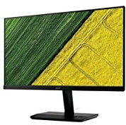 Acer KA241Ybidx Monitor da 23,8, Display Full HD (1920x1080), Frequenza 60 Hz, Contrasto 100M:1, Luminosità 250 cd/m2, Tempo di Risposta 4 ms, VGA, DVI (w/HDCP), HDMI, Audio Out, Nero