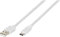 Vivanco 38757 USB-Datenkabel Typ C, 2m USB 2.0, weiß