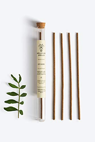 SMELLS LIKE SPELLS Kvasir Räucherstäbchen, natürlich, handgefertigt, Agarwood, Weihrauch, Liquarice