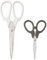 Ikea VARIERA Schere, 2er-Set, Schwarz und Silber