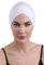 Deresina Headwear W Front Chemo Kopfbedeckung für Damen, Bambus Turban Mützen für Krebspatienten, Kappe fur Chemotherapie (Weib)