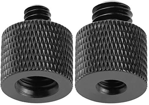 Camera Screw Adapter Thread 1/4 Male to 3/8 Female and 3/8 Male to 1/4 Female Adapter Set for Camera Monitor, Tripod, Mount