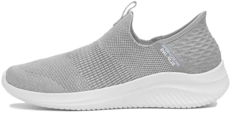 Skechers Ultra Flex 3.0 Smooth Step 149709-LTGY, Womens Sneakers,Sports Shoes, Grey, 40 EU