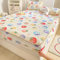 bettwäsche-Sets,Latex-Bettlaken Cool Feeling Silk Summer Quilt Latex Seat Faltbare Bedruckte Soft-Sitzbettlaken Dreiteiliges Set